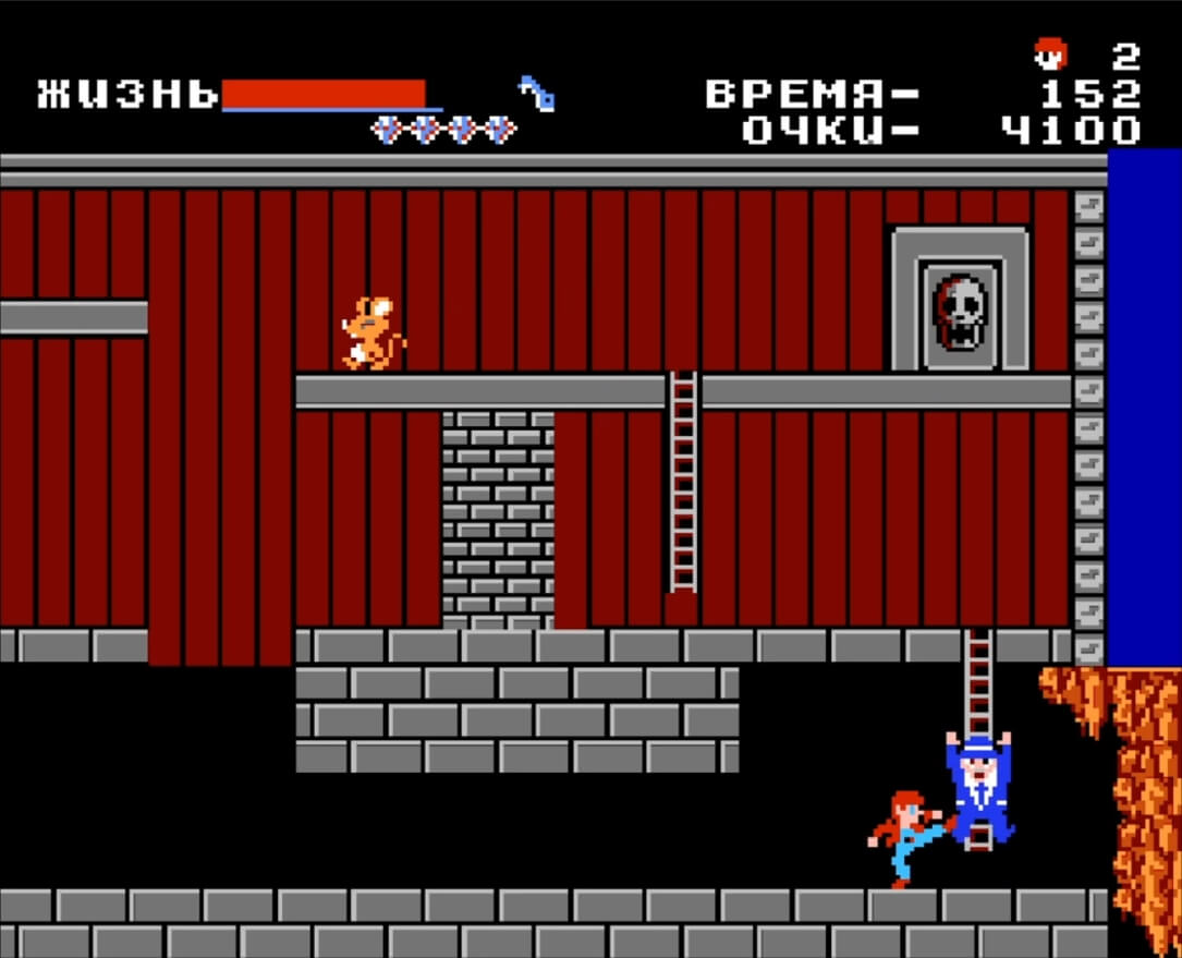 Goonies, The - геймплей игры Dendy\NES